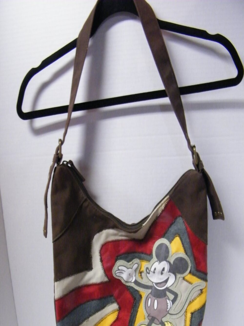 Disney Brand Retro Look Purse Bag with Muilti color Mickey Mouse Year 2005